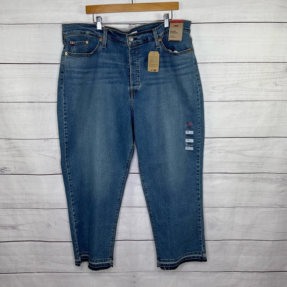 Levi's Denim - NWT Levi's Women's Wedgie Straight High Rise Ankle Jeans Size 22W